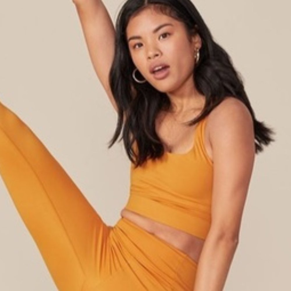 girlfriend collective Paloma Bra (Honey, S)